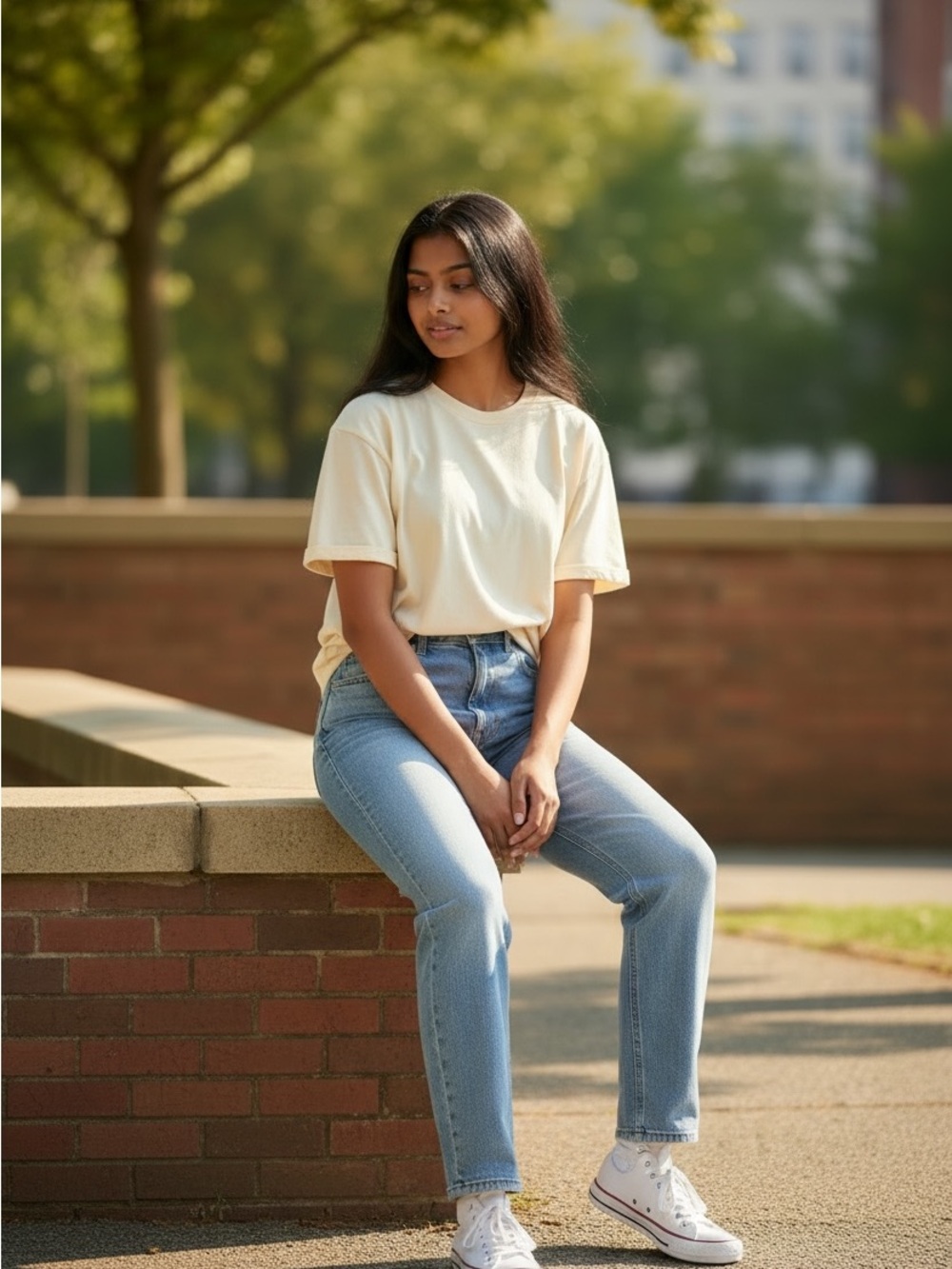 H&M Light Blue Straight Leg Women’s Jeans